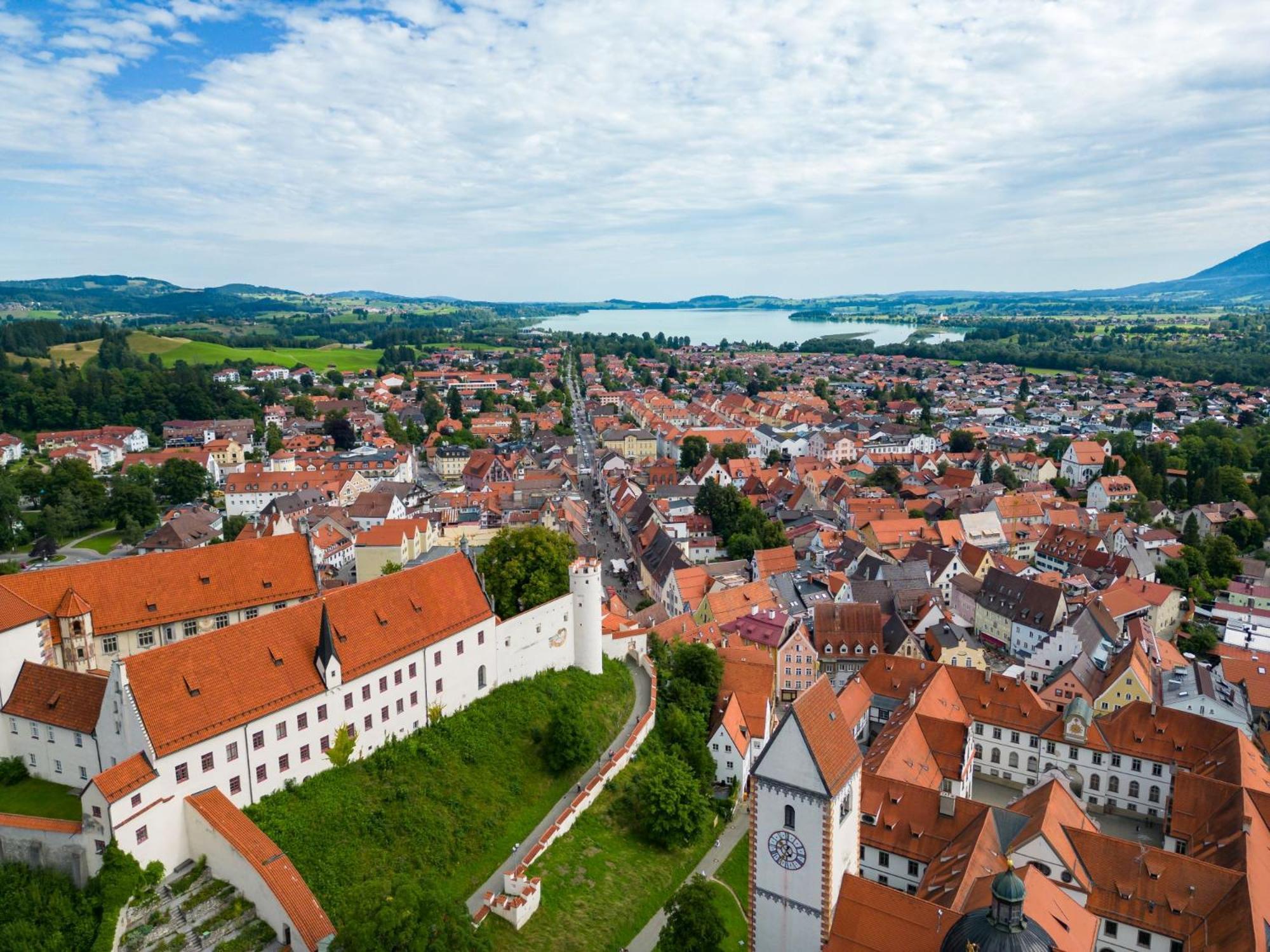 Ferienwohnung Schlossblick City II Füssen Exterior foto